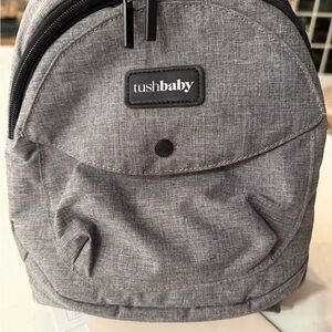 Tushbaby Gray Kids Backpack
